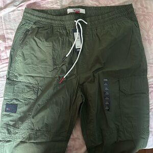 Tommy Hilfiger Green Drawstring Pants